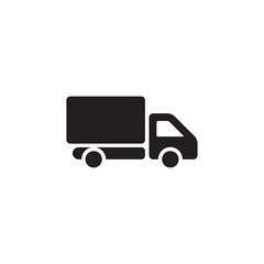 truck icon vector symbol template