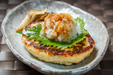 おろしつくねバーグ