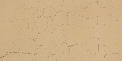 Abstract background of an old wall, plaster texture with cracks