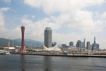 Fototapeta premium 神戸の町並み、2013年