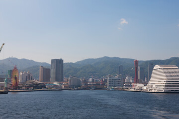 Fototapeta premium 神戸の町並み、2013年