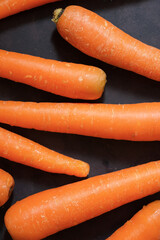 Carrots close up