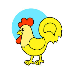 Vector design emblem and icon in linear style