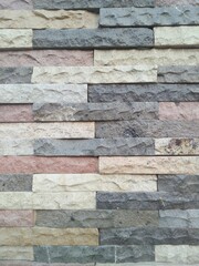 flat stone walls