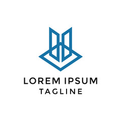 Abstract Building Logo Design Template