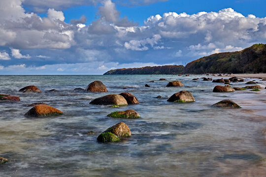 K&uuml;ste bei Nonnevitz auf der Insel R&uuml;gen.