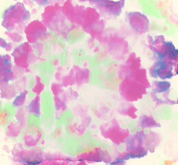 Obraz na płótnie Canvas Swirl Multi Style. Color Pattern. Batik Effect. 
