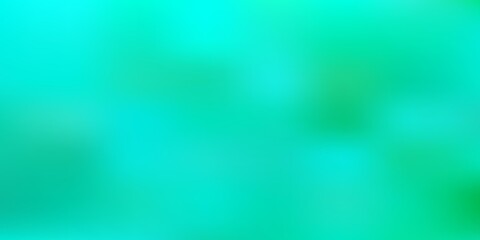 Light green vector gradient blur backdrop.