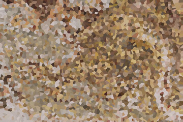 Fototapeta na wymiar Brown background. Crystal pattern wallpaper.