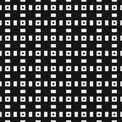 Fototapeta premium Abstract Cross Pattern Dots Logo generative computational art illustration