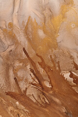 Fluid Art .Modern Abstract colorful background, wallpaper. Mixing acrylic paints. Marble texture. Alcohol ink colors  translucent