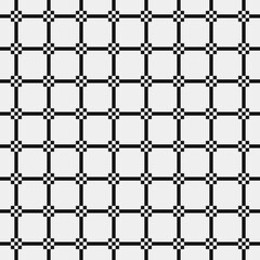 Abstract Cross Pattern Dots Logo generative computational art illustration