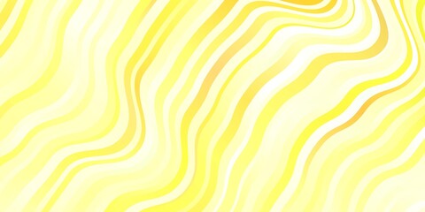 Light Green, Yellow vector pattern with lines.