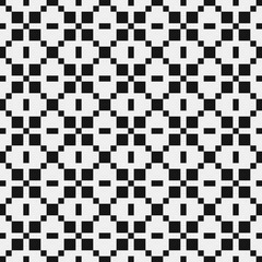 Fototapeta premium Abstract Cross Pattern Dots Logo generative computational art illustration