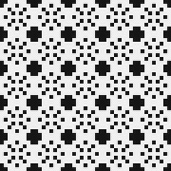 Abstract Cross Pattern Dots Logo generative computational art illustration