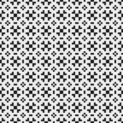 Abstract Cross Pattern Dots Logo generative computational art illustration