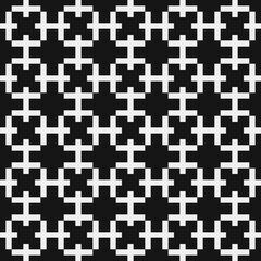 Abstract Cross Pattern Dots Logo generative computational art illustration