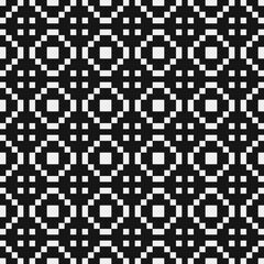 Abstract Cross Pattern Dots Logo generative computational art illustration