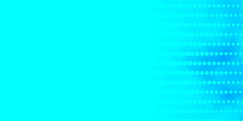 Naklejka premium Light BLUE vector backdrop with circles.