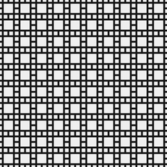 Fototapeta premium Abstract Cross Pattern Dots Logo generative computational art illustration
