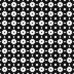 Fototapeta premium Abstract Cross Pattern Dots Logo generative computational art illustration