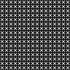 Abstract Cross Pattern Dots Logo generative computational art illustration