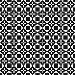 Fototapeta premium Abstract Cross Pattern Dots Logo generative computational art illustration