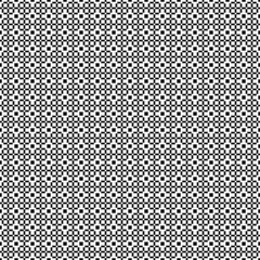 Abstract Cross Pattern Dots Logo generative computational art illustration