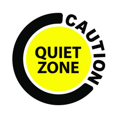 quiet zone sign
