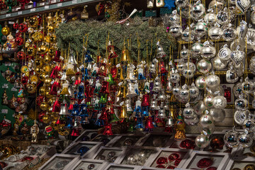 Obraz premium Christmas market in Munich, Bavaria, Germany, Europe
