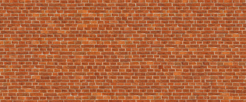 Fototapeta brick red wall. background of a old brick house.