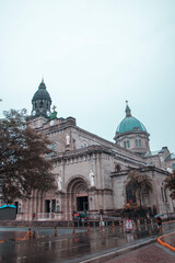 Fototapeta premium The exterior of the ancient church