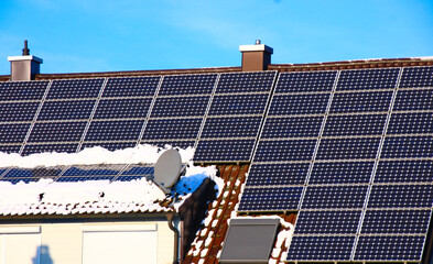 solaranlage im wininter