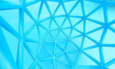 Circular net 3DCG background image