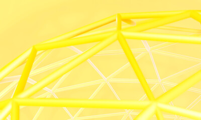 Circular net 3DCG background image
