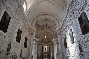 Obraz premium Taormina - Interno della Chiesa di San Giuseppe