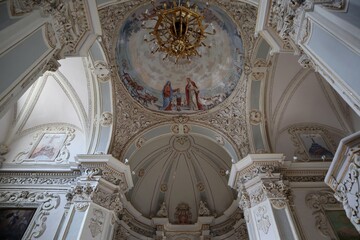 Fototapeta na wymiar Taormina - Volta della Chiesa di San Giuseppe