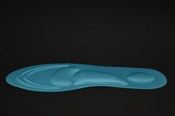 Blue Memory Foam  Shoe Insoles 