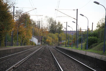 Fototapeta premium Ruines de monastère dans le coucher du soleil