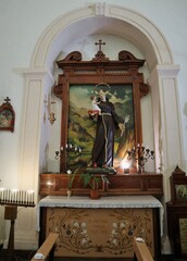 Taormina - Altare di Sant'Antonio nella Chiesa di Sant'Antonio di Padova
