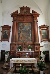 Taormina - Altare della Chiesa di Sant'Antonio di Padova