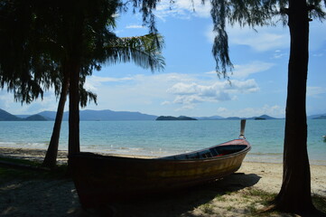 The beautiful nature and landscapes of the Khao Sok National Park in Thailand