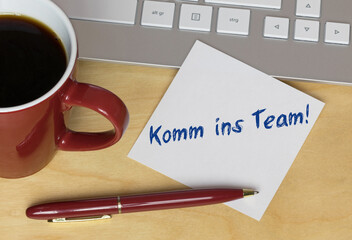 Komm ins Team!