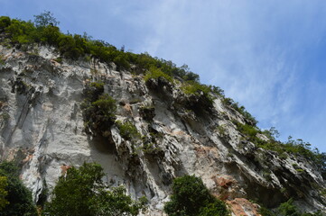 The beautiful nature and landscapes of the Khao Sok National Park in Thailand
