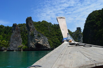 The stunning landscapes of Khao Sok National Park and around the bridge of the River Kwai in...