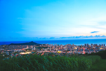 Tantalus Lookout, Puu Ualakaa State Park, Honolulu, Oahu, Hawaii
