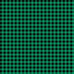 Fototapeta premium Lumberjack plaid pattern. Alternating red and black squares seamless background. Vector illustration.