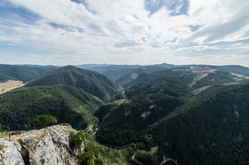 Rhodope mountain views