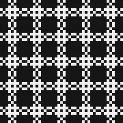 Abstract Cross Pattern Dots Logo generative computational art illustration