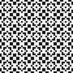 Fototapeta premium Abstract Cross Pattern Dots Logo generative computational art illustration